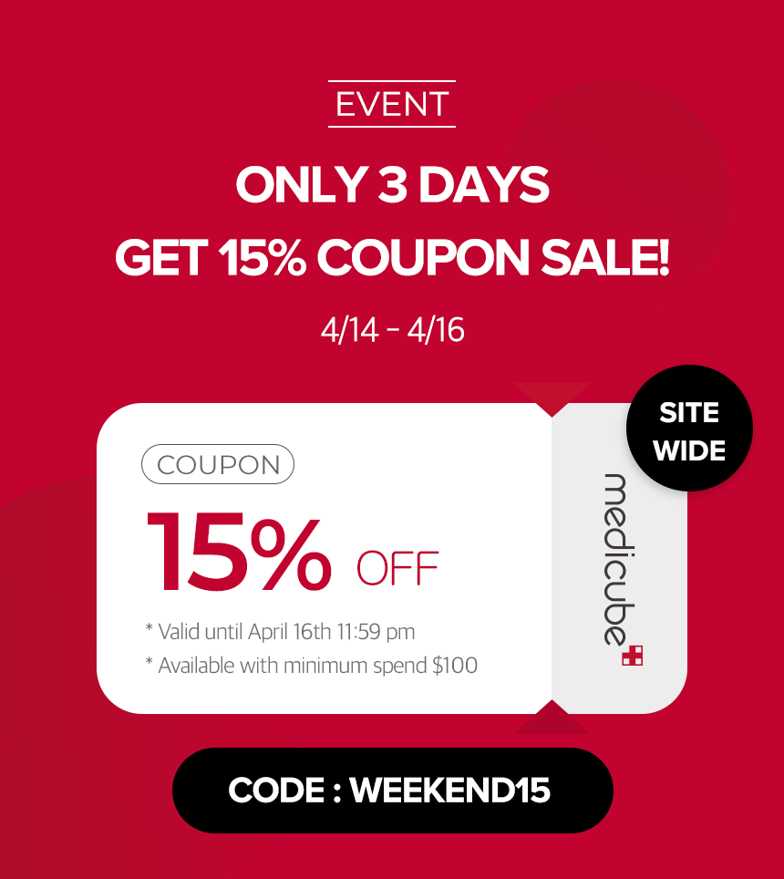 ⚡️WEEKEND 15% SITEWIDE ⚡️FLASH DEAL⚡️ - The Medicube SG