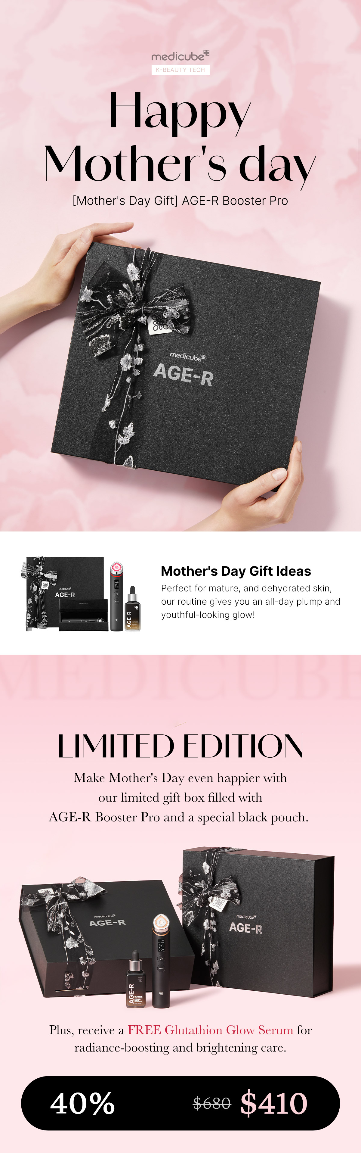 💐BEST MOTHER'S DAY GIFT~ BOOSTER-PRO GIFT SET LAUNCHED! - The Medicube SG